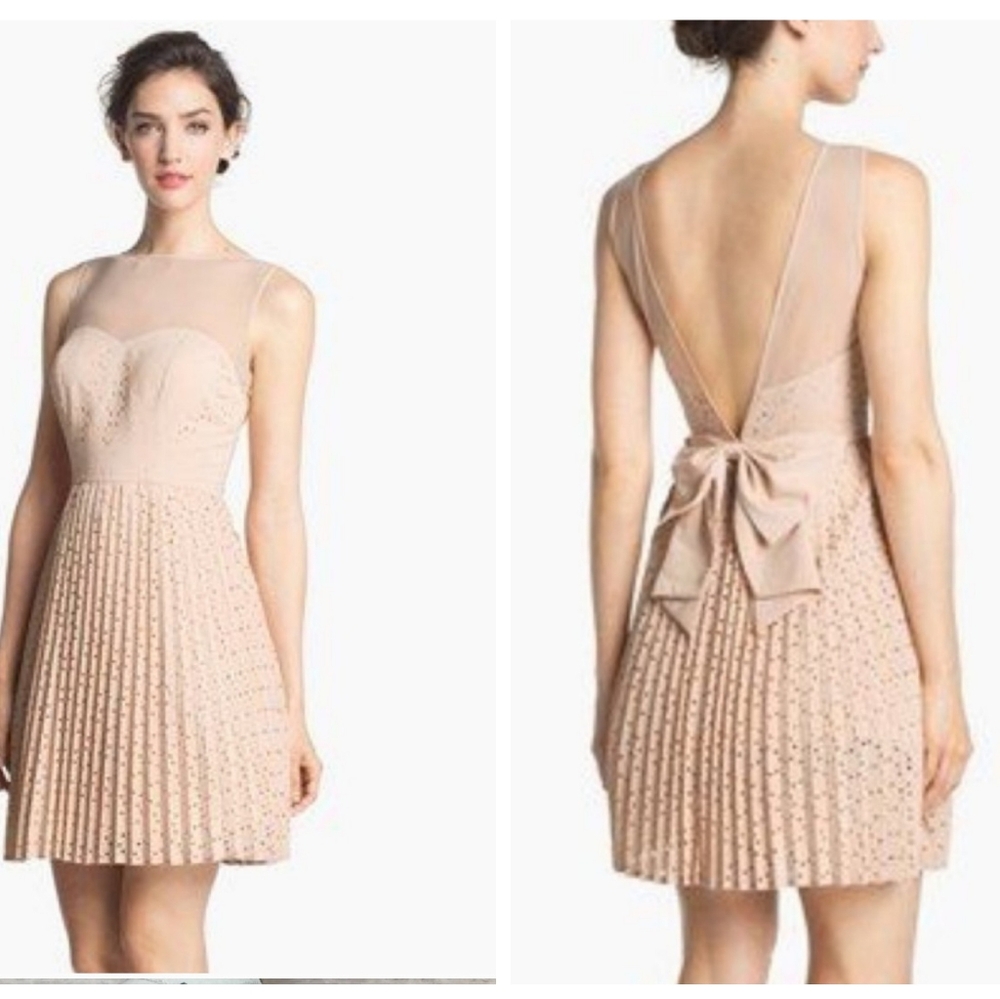 Label By Five Twelve Dress Nude Laser Cut